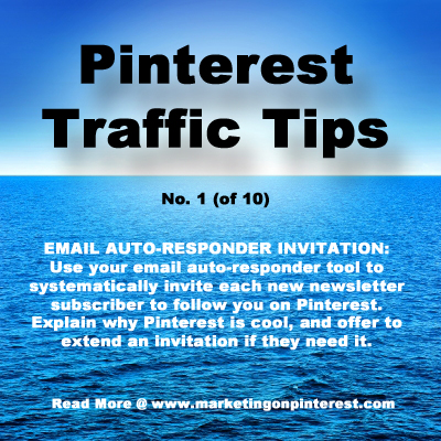 Pinterest Traffic Tips